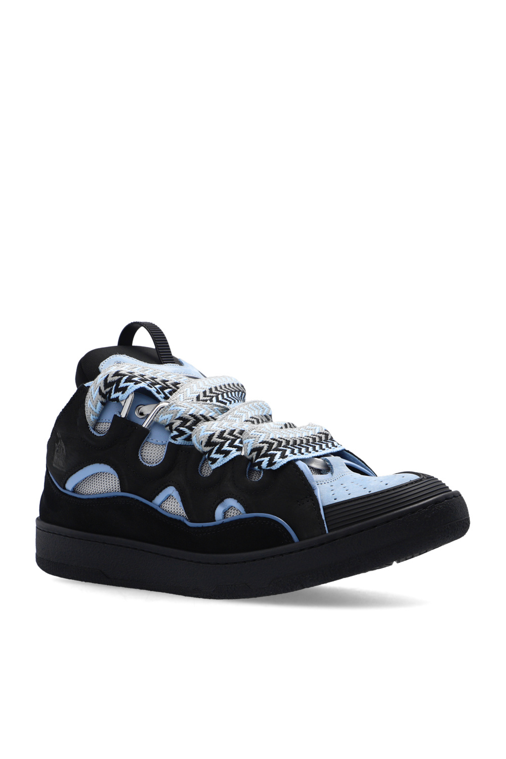 LANVIN black deals & blue Sneakers